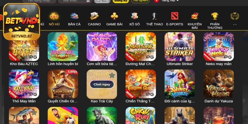 Yêu cầu cụ thể khi sử dụng game trên website