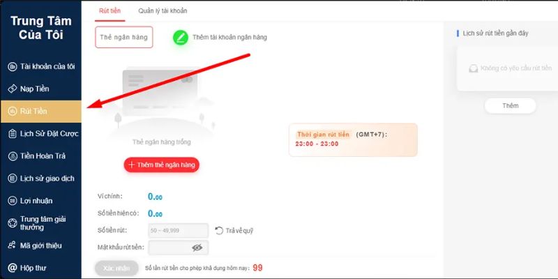 Những thao tác giúp người chơi rút tiền một cách hiệu quả 